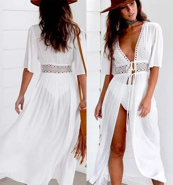 Бикини cover up beach long maxi - Фотография_2