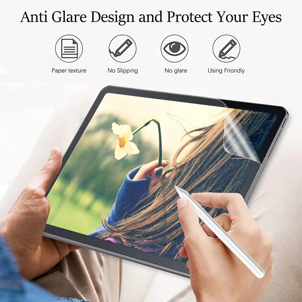 Защитная пленка для экрана paper feel like для samsung tab a9 plus a9+ 8 - Фотография_3