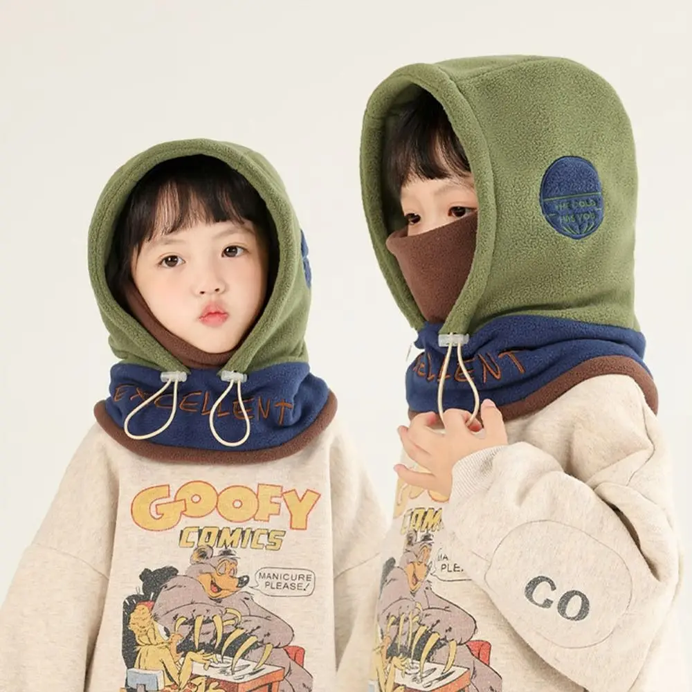 Модные флисовые зимние детские шапки - Фотография_3