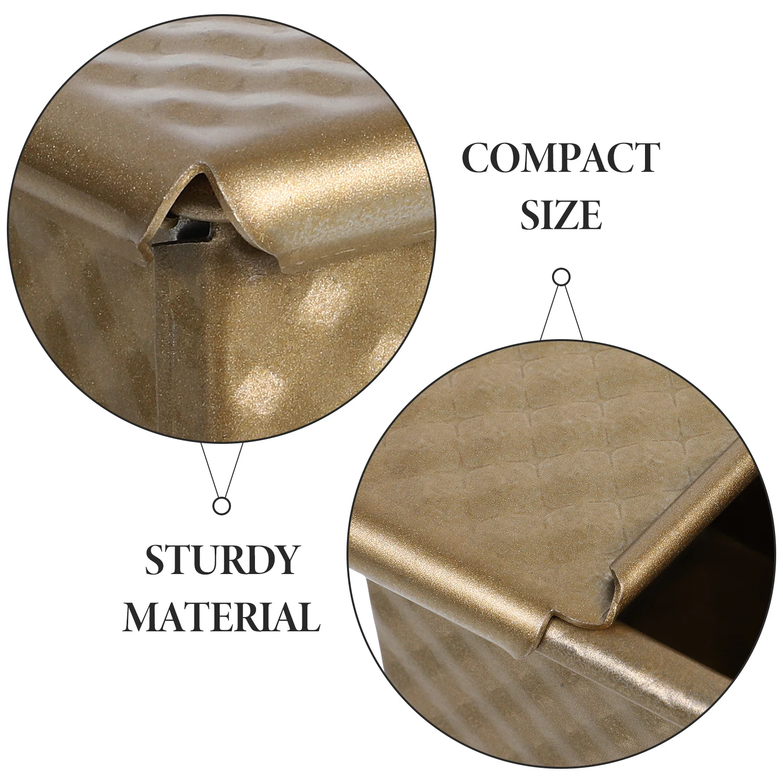 Желтая металлическая форма для буханки - Фотография_4