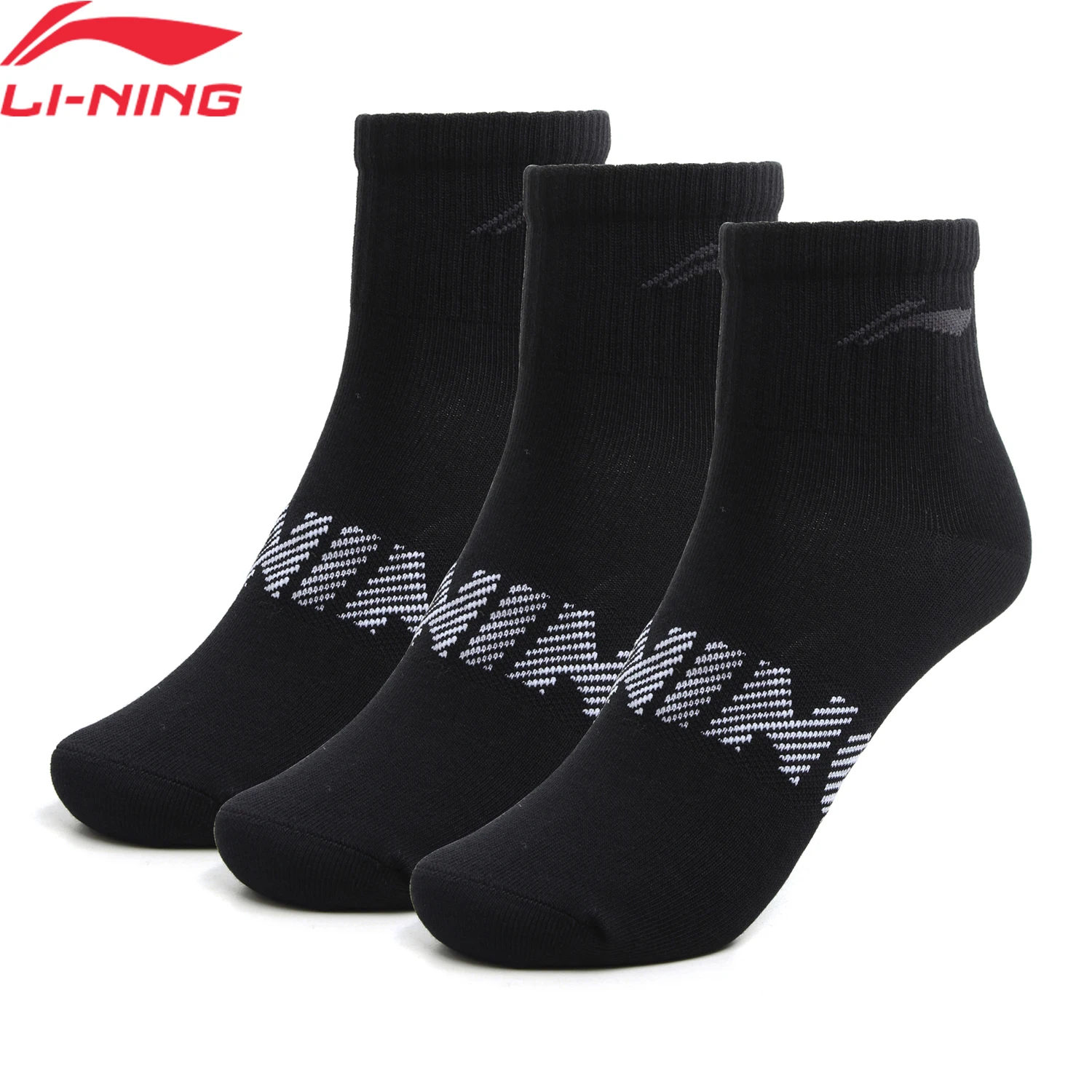 Li-ning унисекс 3 пары носков спортивный