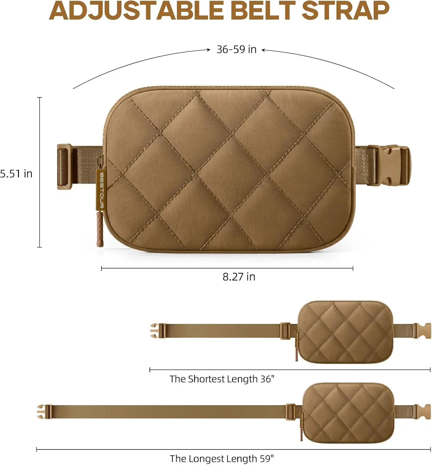 Поясная сумка для женщин и мужчин - Фотография_2