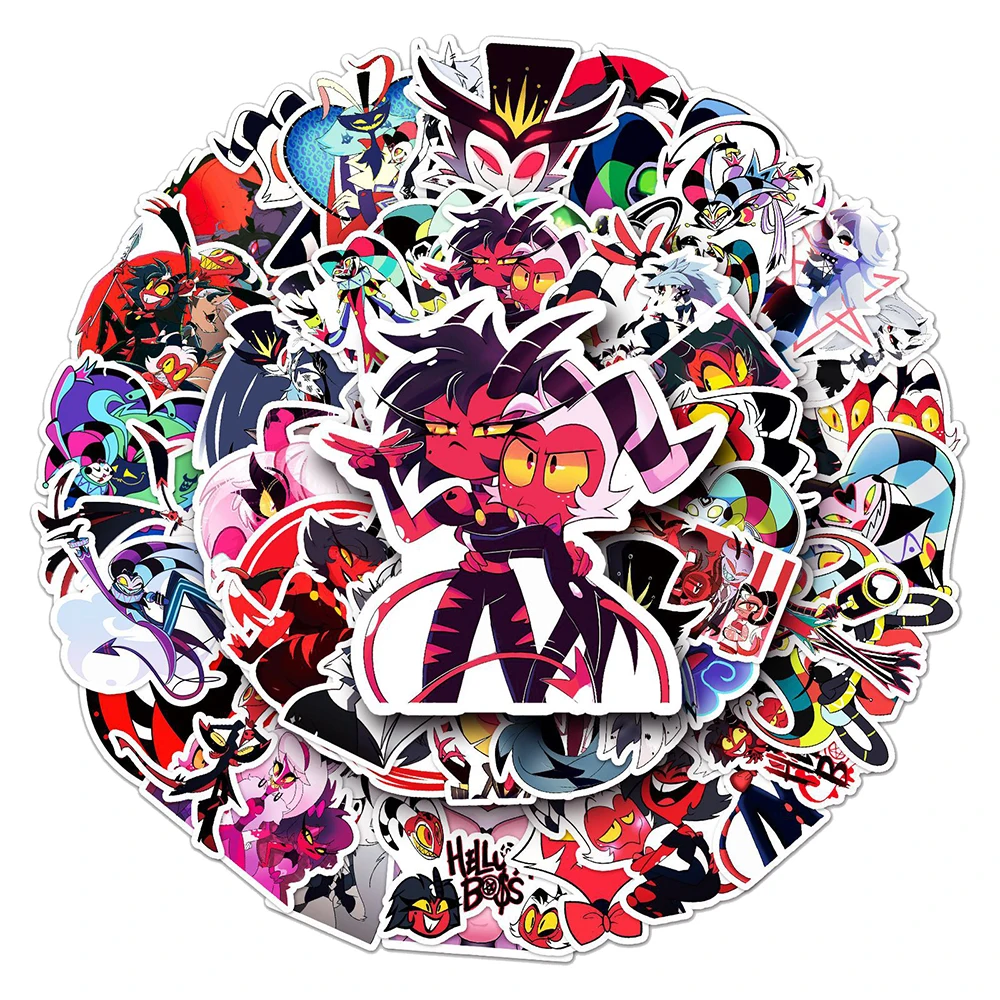 Крутые аниме helluva boss граффити - Фотография_4