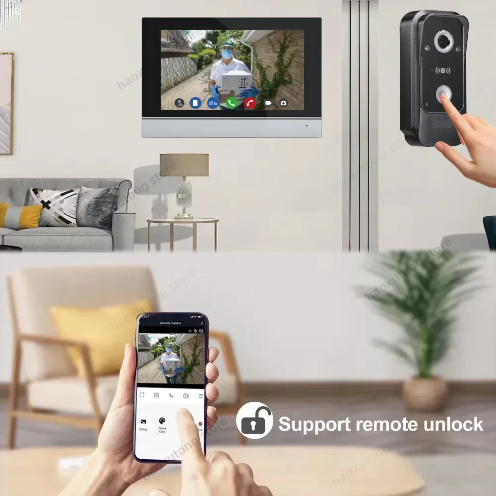 Комплекты ip-видеодомофона tuya - Фотография_5