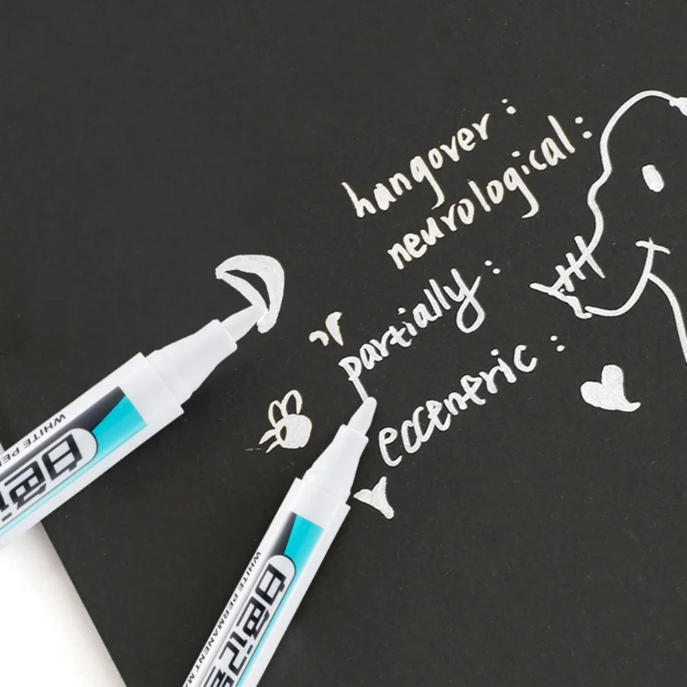 Белый перманентный маркер - Фотография_6