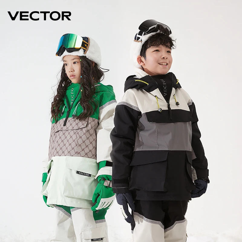 Лыжная одежда vector
