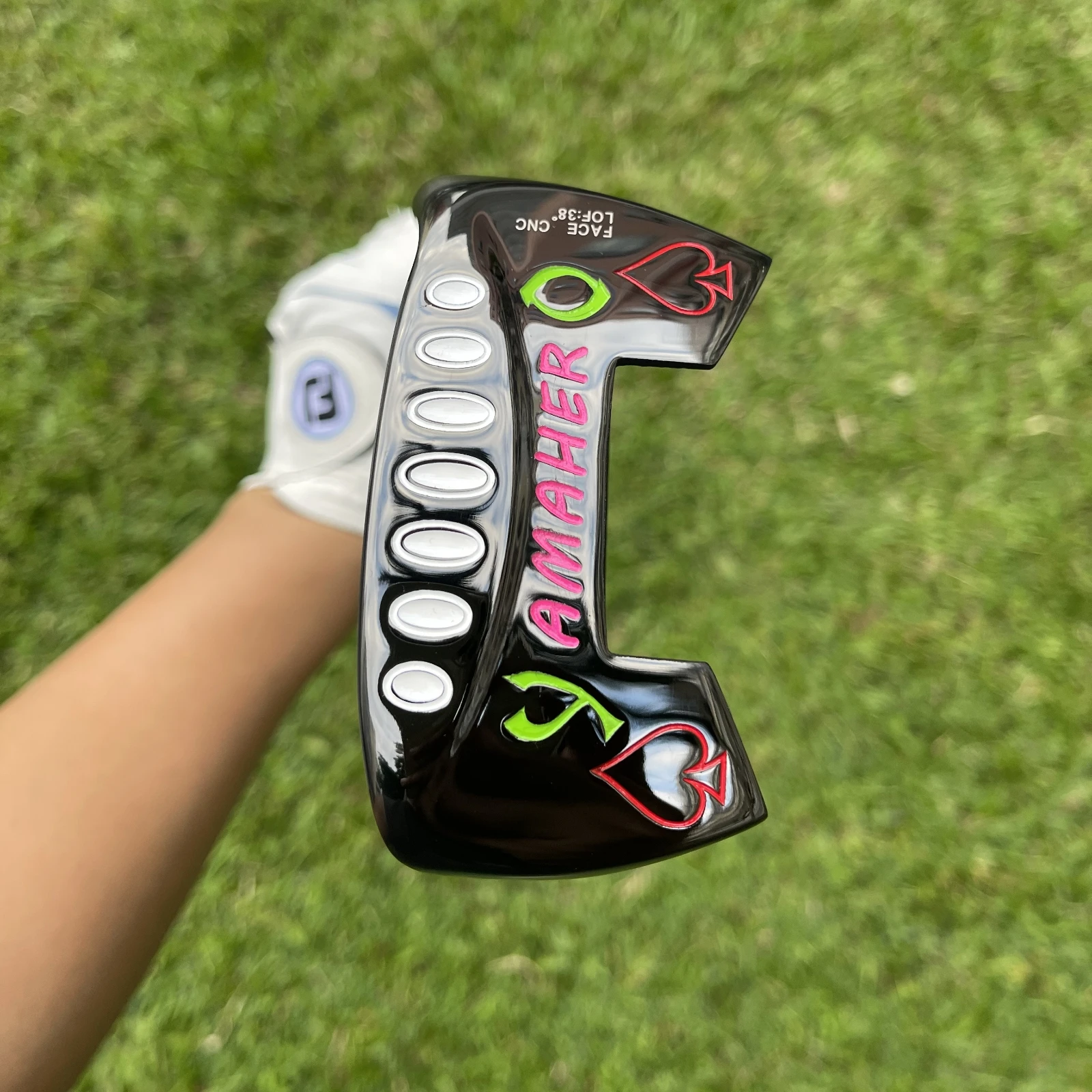 Черная клюшка для гольфа rh 38 дюймов лофт 35