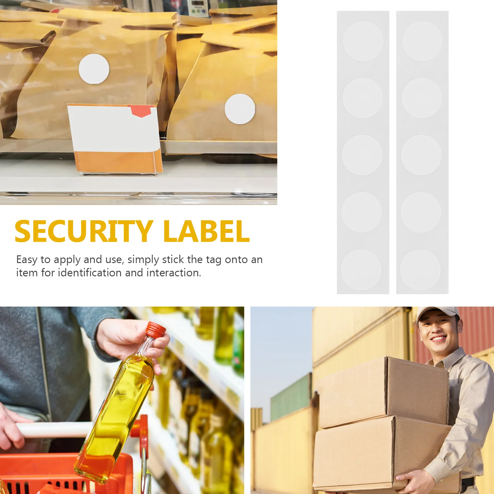 Наклейки с защитой от подделок