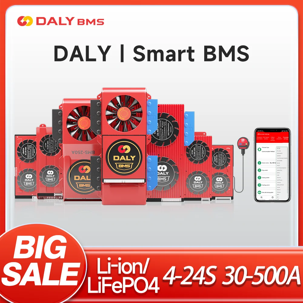 Daly smart bms 10s 36v 13s 14s - Фотография_2