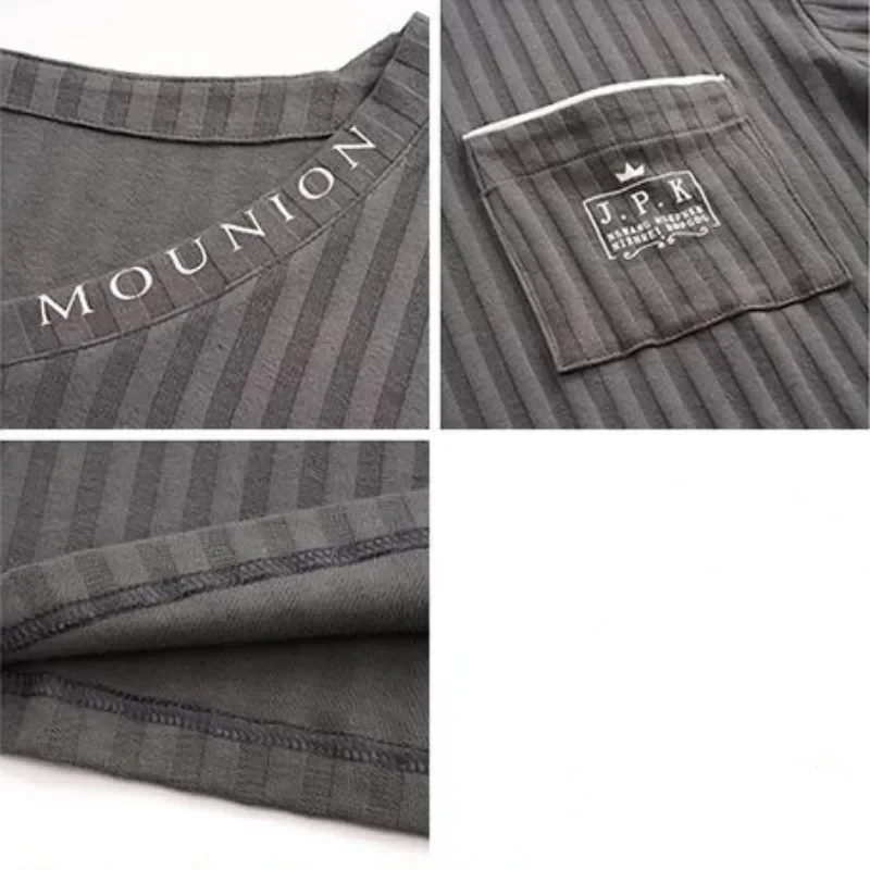 New pure cotton pajamas men's - Фотография_4