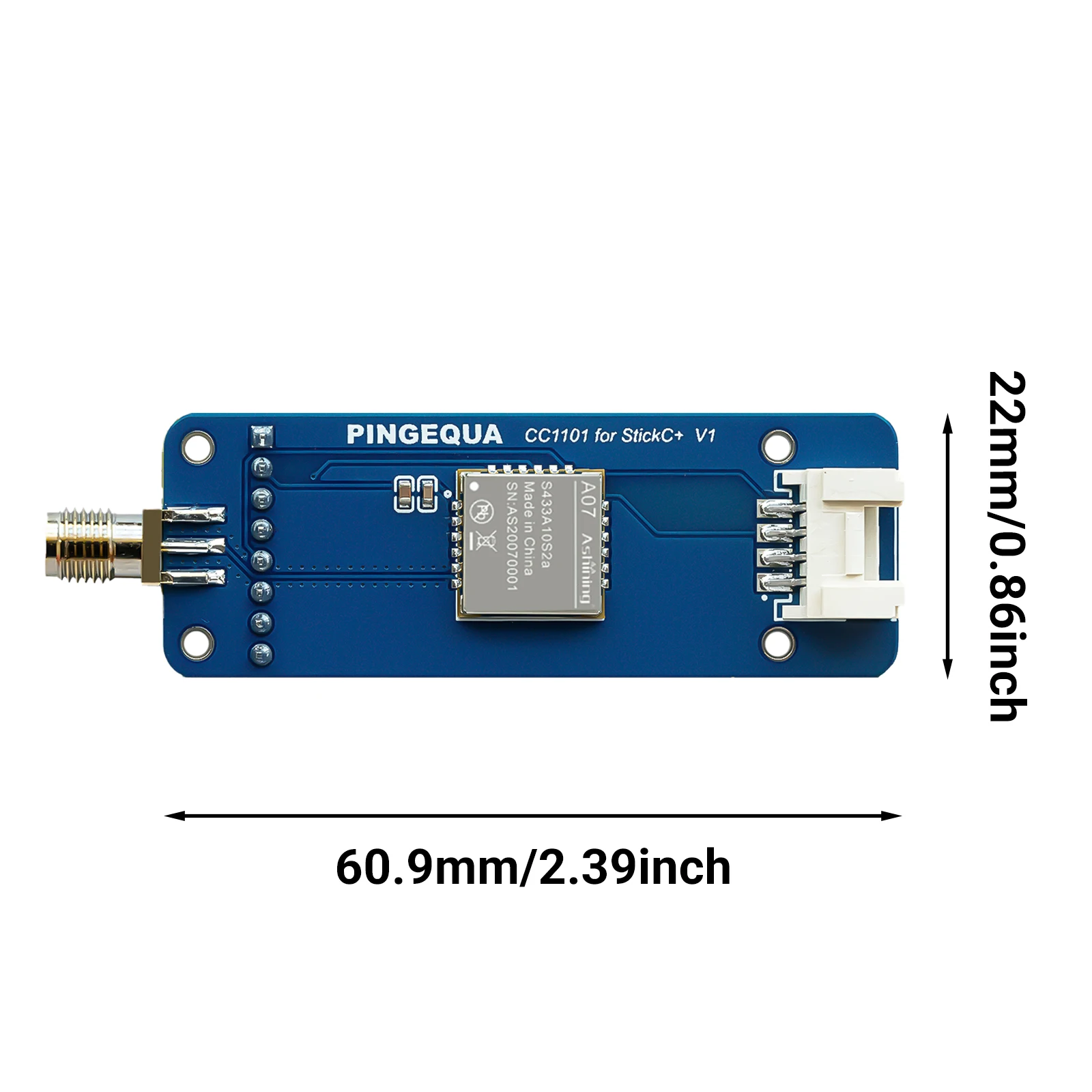 Модуль rf cc1101 для m5stack stickc plus1.1 и 2 - Фотография_6