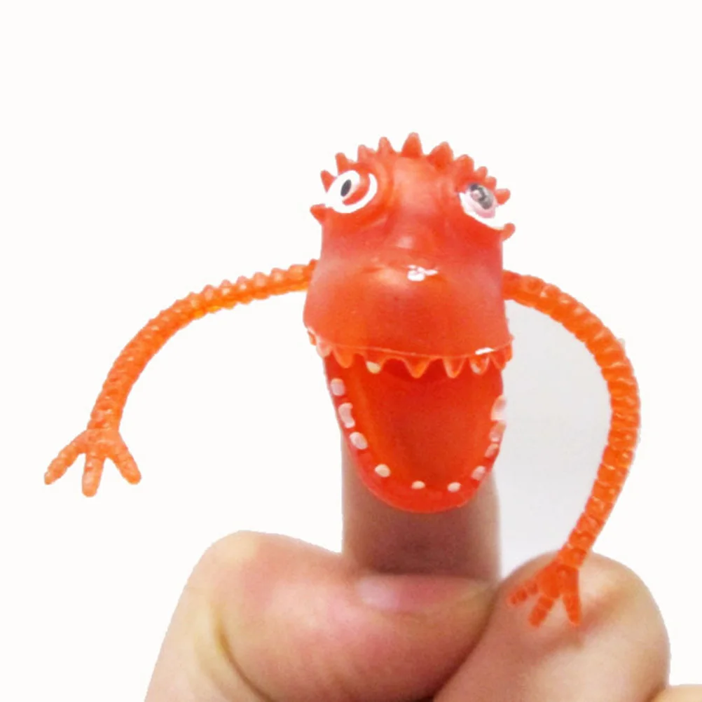 Большие куклы на пальцы динозавра