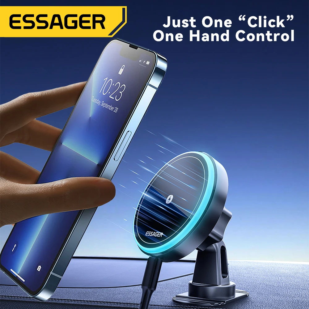 Магнитный автомобильный держатель для телефона essager - Фотография_6