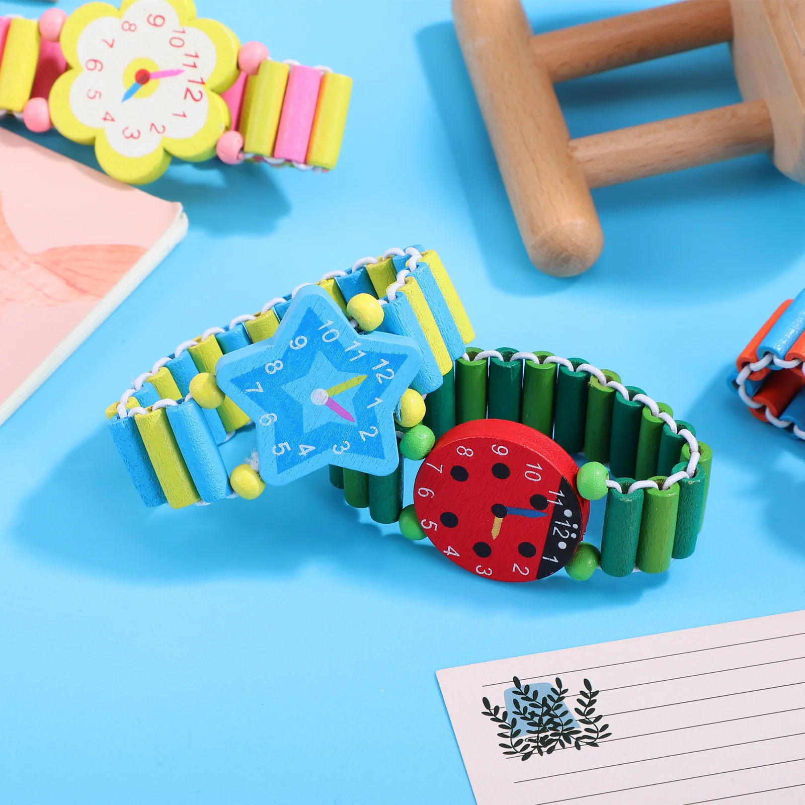 Детские деревянные часы с героями мультфильмов - Фотография_6