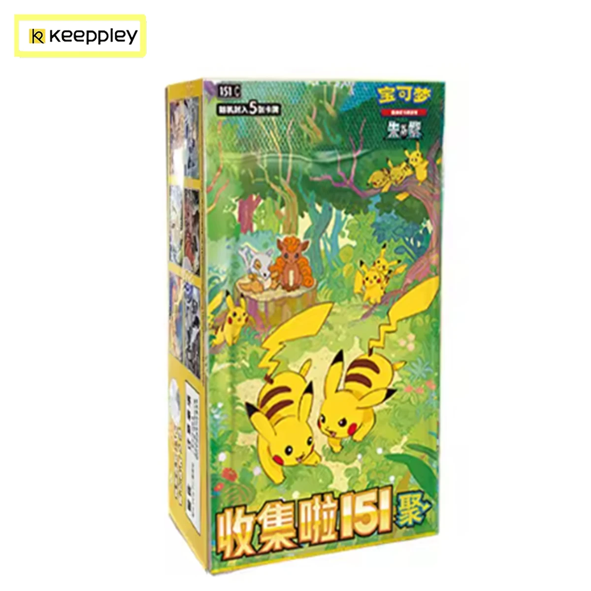 Новая оригинальная карта keeppley pokemon scarlet & violet 14 - Фотография_6