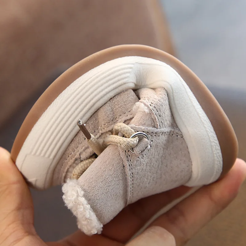 Детские теплые ботинки для снежной погоды - Фотография_6