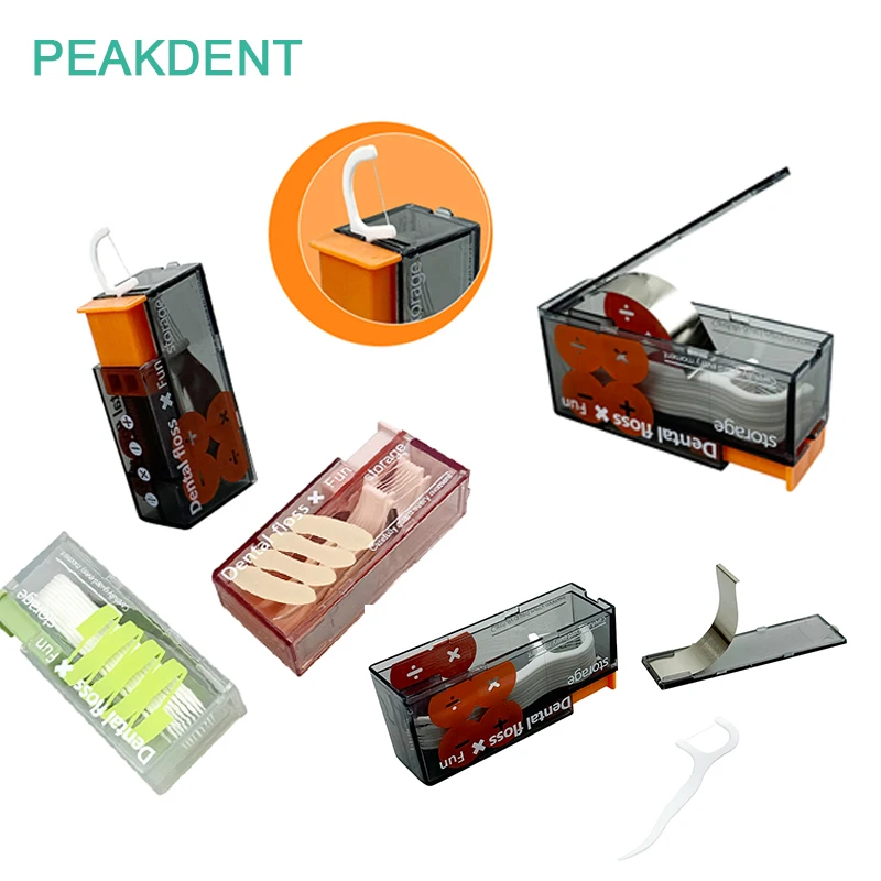 Портативная коробка для зубной нити