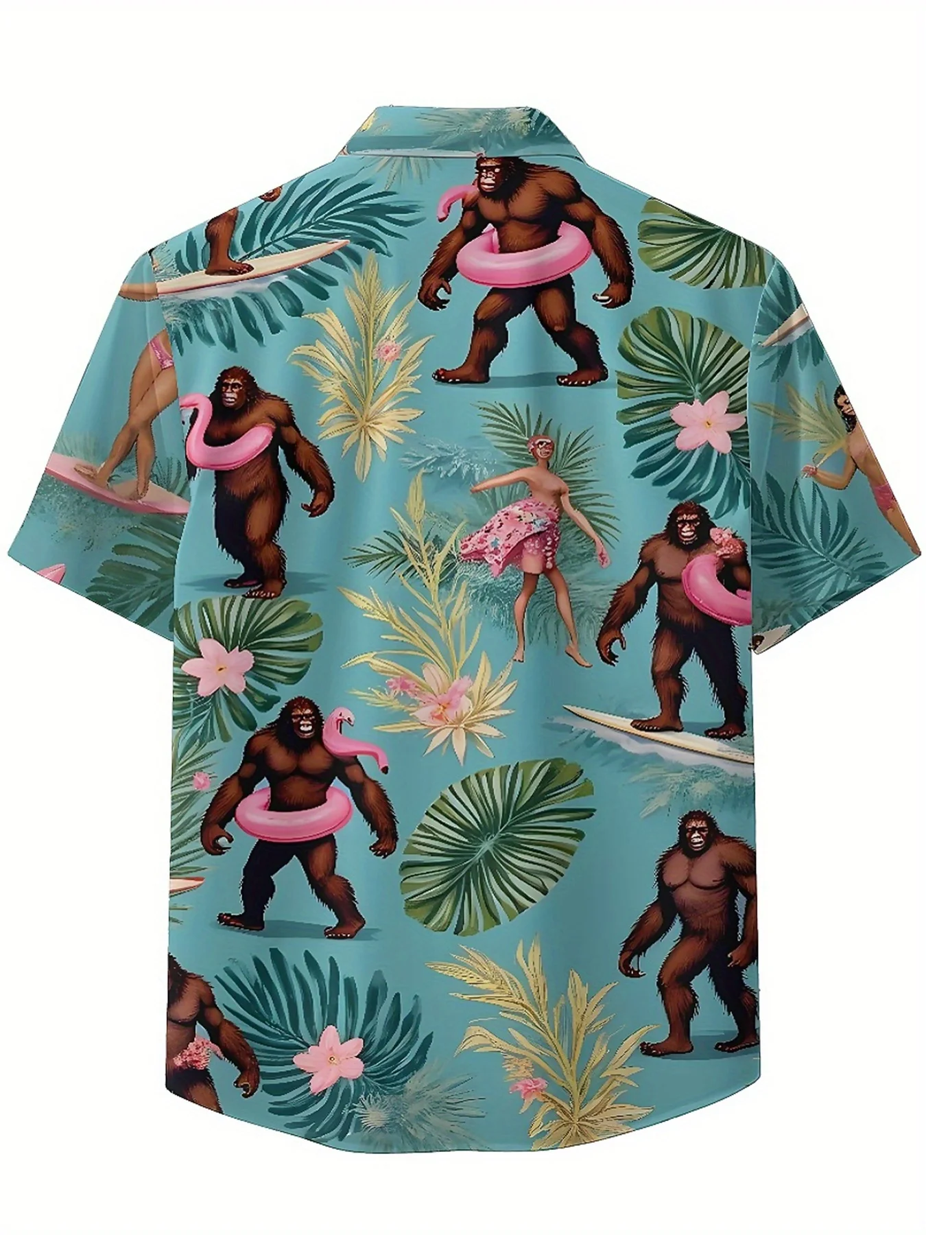 Мужские гавайские рубашки больших - Фотография_3