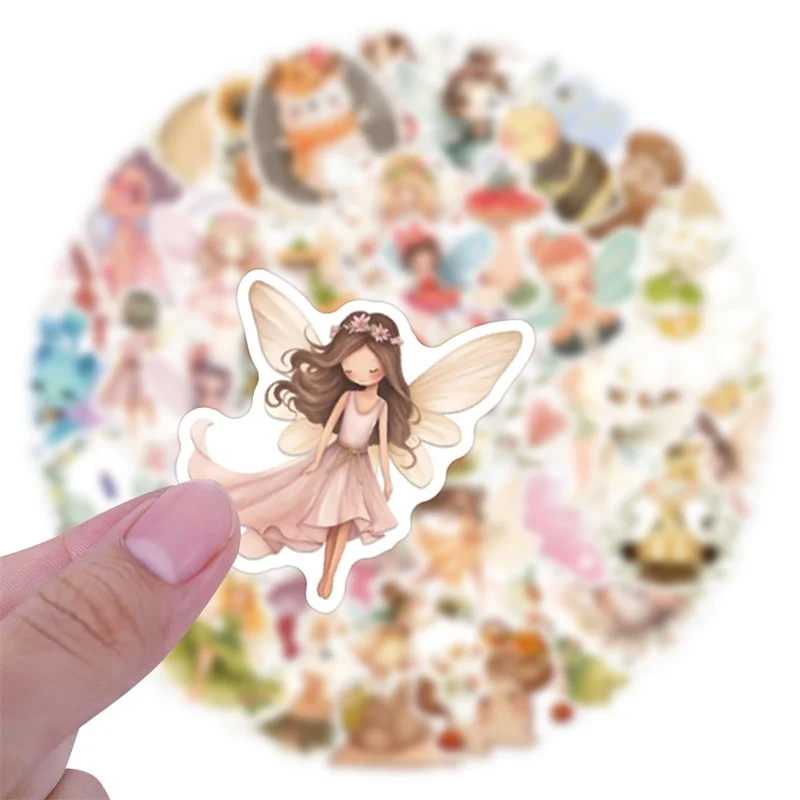 Kawaii ангел пвх наклейка эстетические - Фотография_4