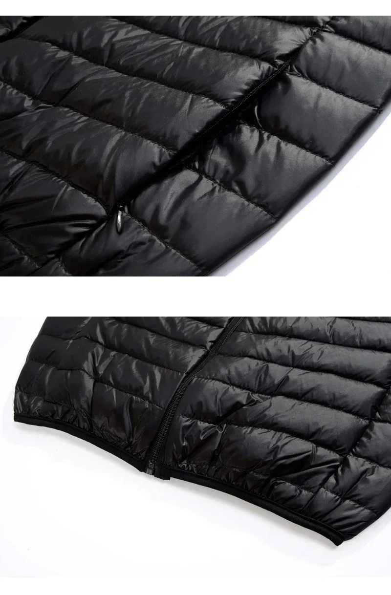 Мужской сверхлегкий тонкий пуховик - Фотография_6