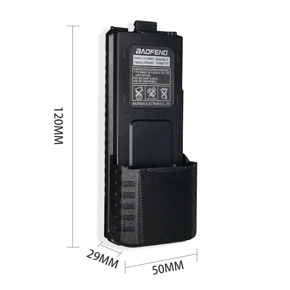 Мач uv-5r рация увеличенная литий-ионная - Фотография_4