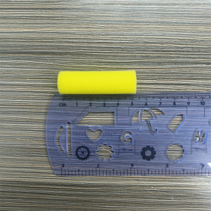 Губчатая щетка в форме цилиндра для водной основы - Фотография_3