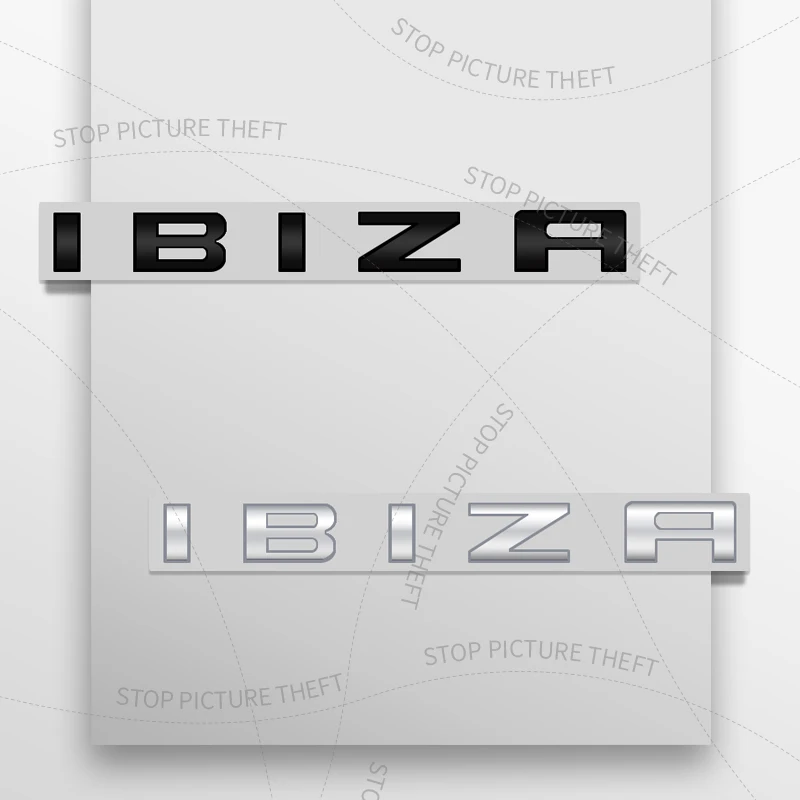 3d металл для ibiza leon логотип - Фотография_2