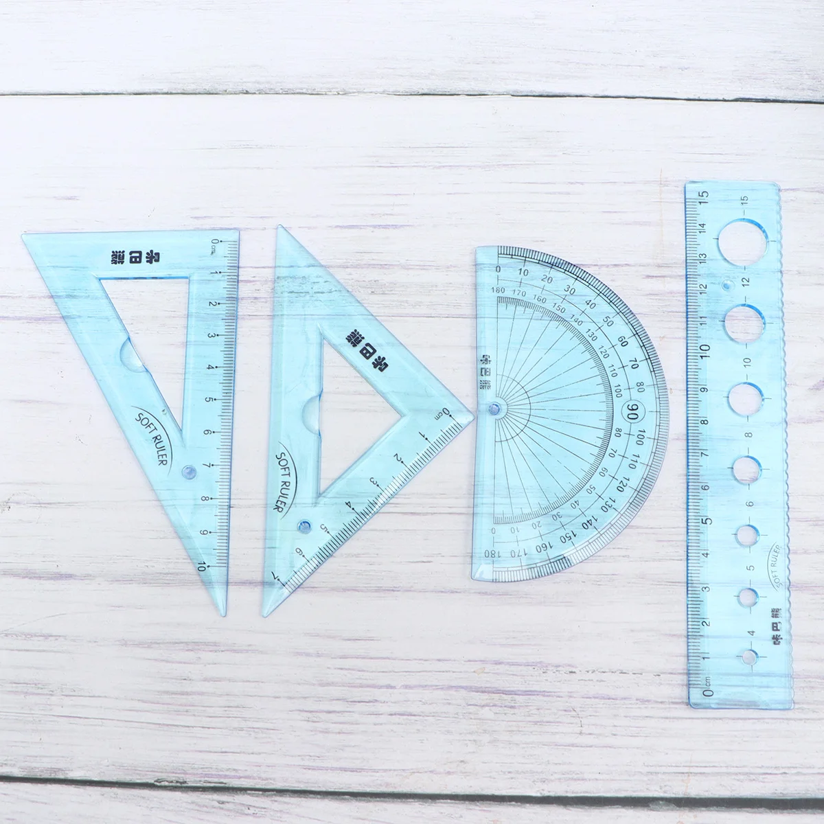 Комплект, гибкие прозрачные школьные - Фотография_4