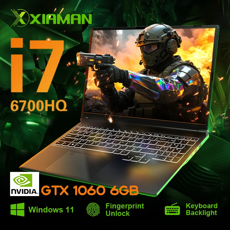 Xiaman 16 дюймов intel core i7-6700hq gtx 1060 ips 1920*1200