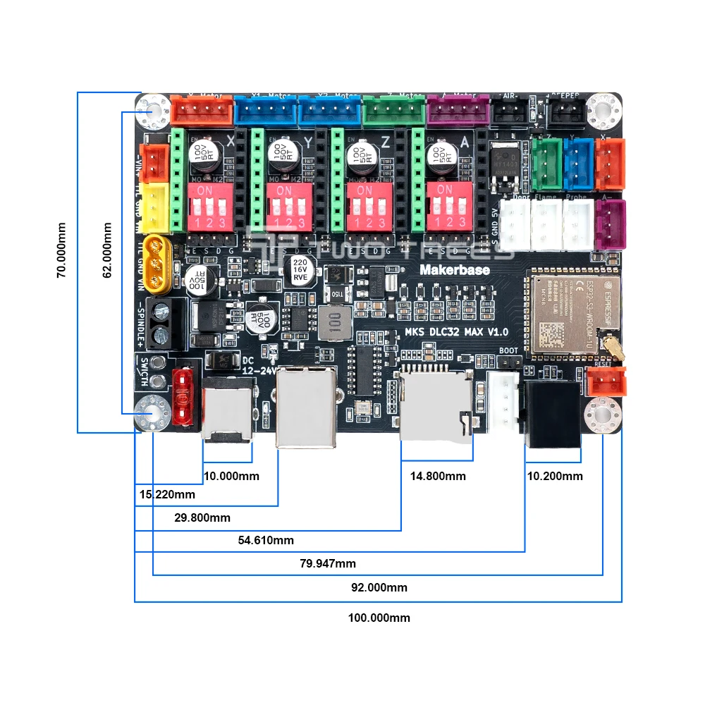 Makerbase mks dlc32 max материнская - Фотография_4
