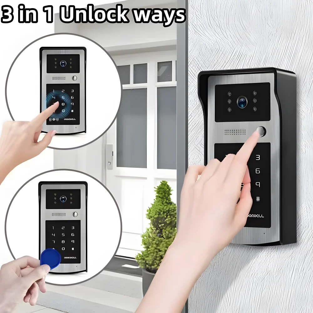 10-дюймовый tuya smart wi-fi видеодомофон - Фотография_4
