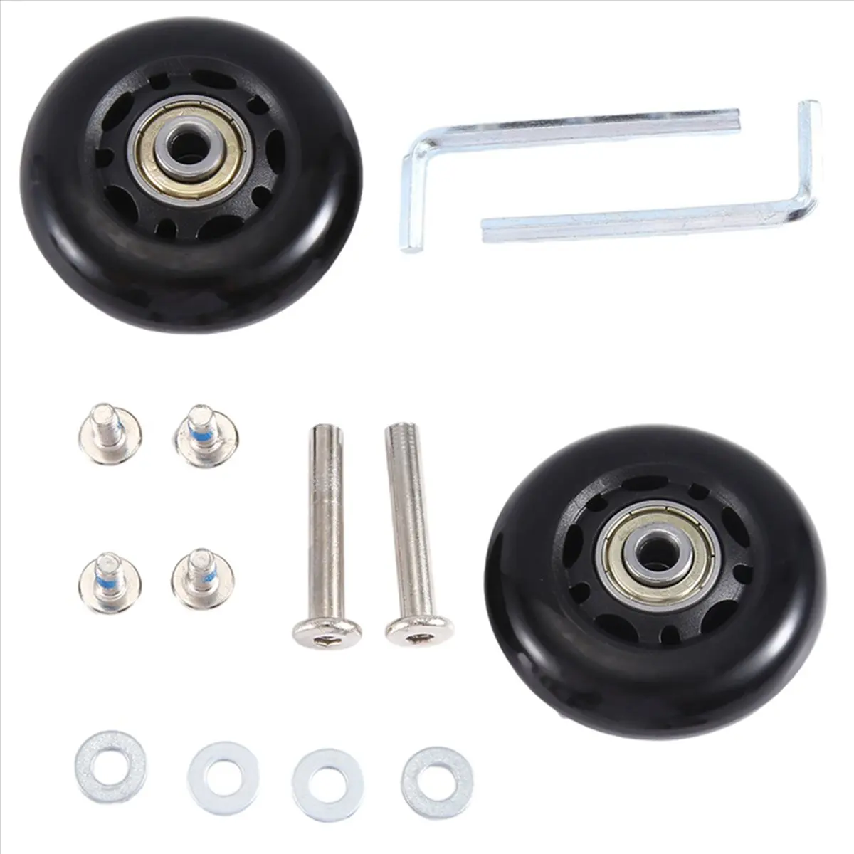 Abqr 60x18 мм, набор из 2 сменных колес для чемодана - Фотография_4