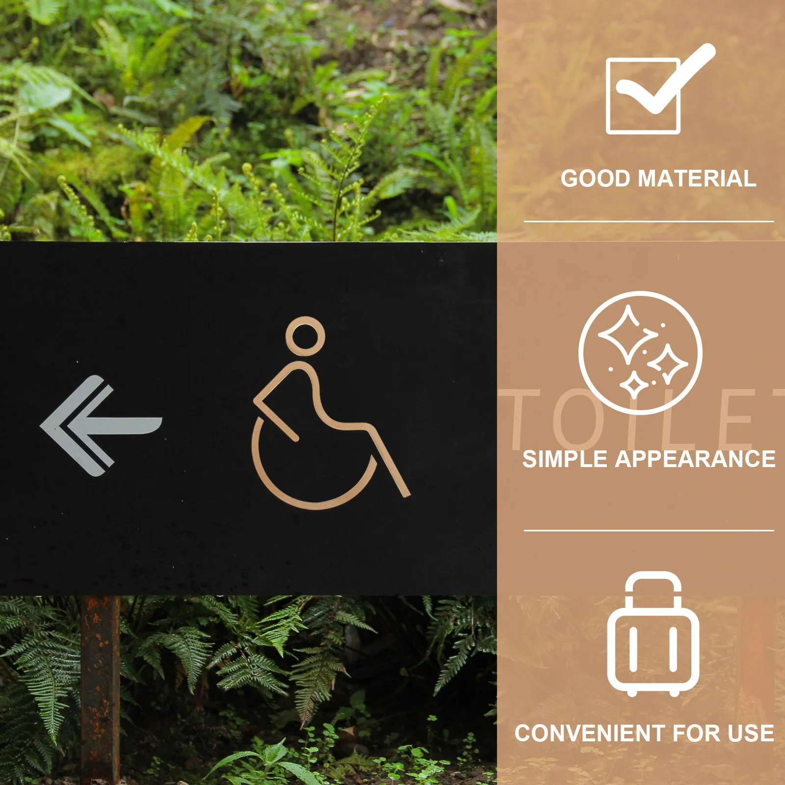 Доступная вывеска для туалета — - Фотография_4