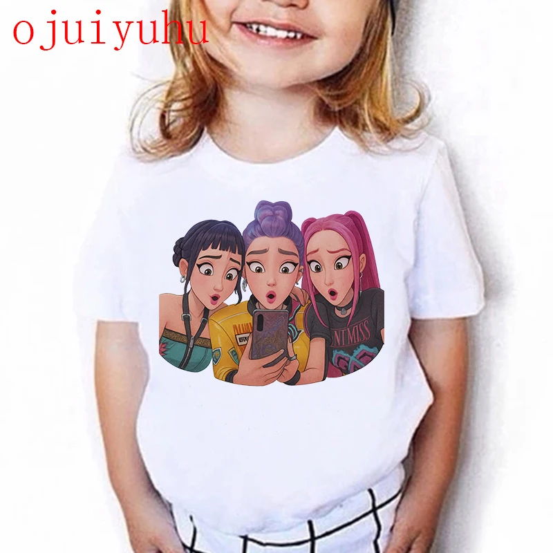 Kawaii hip hop children kids t-shirt - Фотография_3