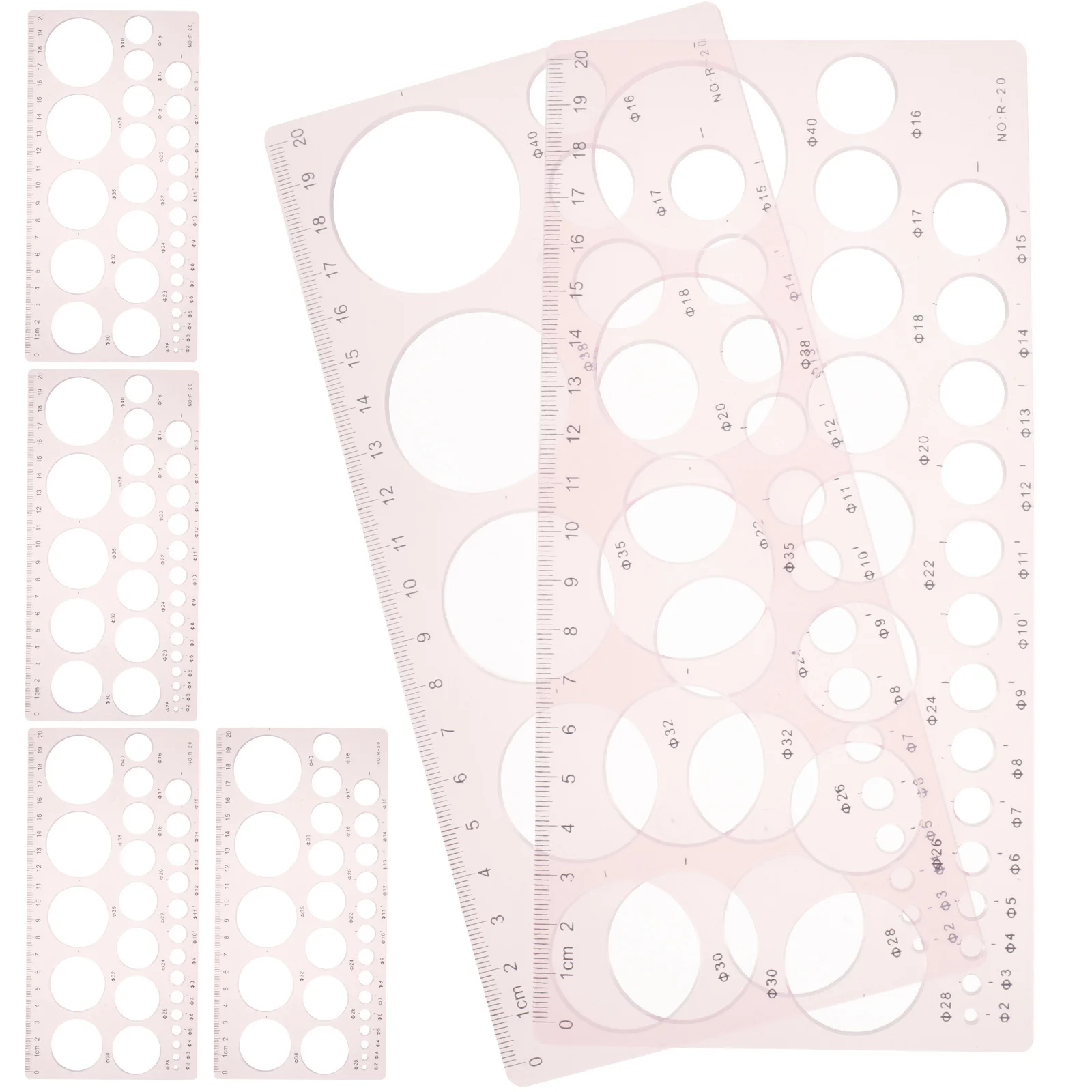 Трафарет с круглыми отверстиями - Фотография_3