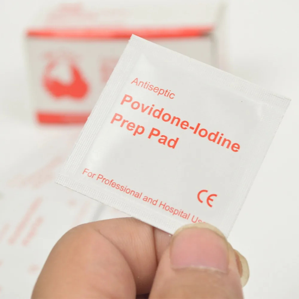 Антисептические тампоны povidone iodine - Фотография_3