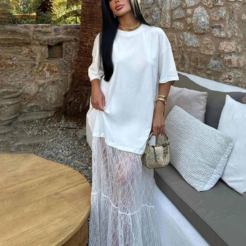 Кружевное платье