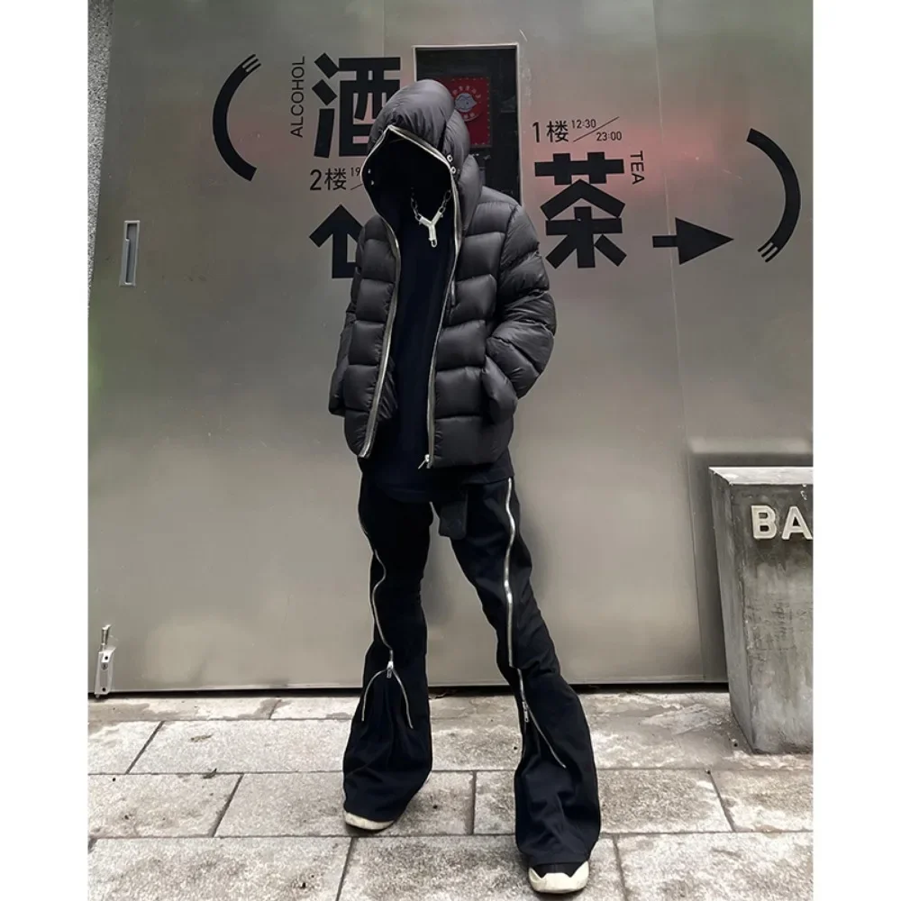 Nigo мужская зимняя уличная куртка-пуховик - Фотография_2