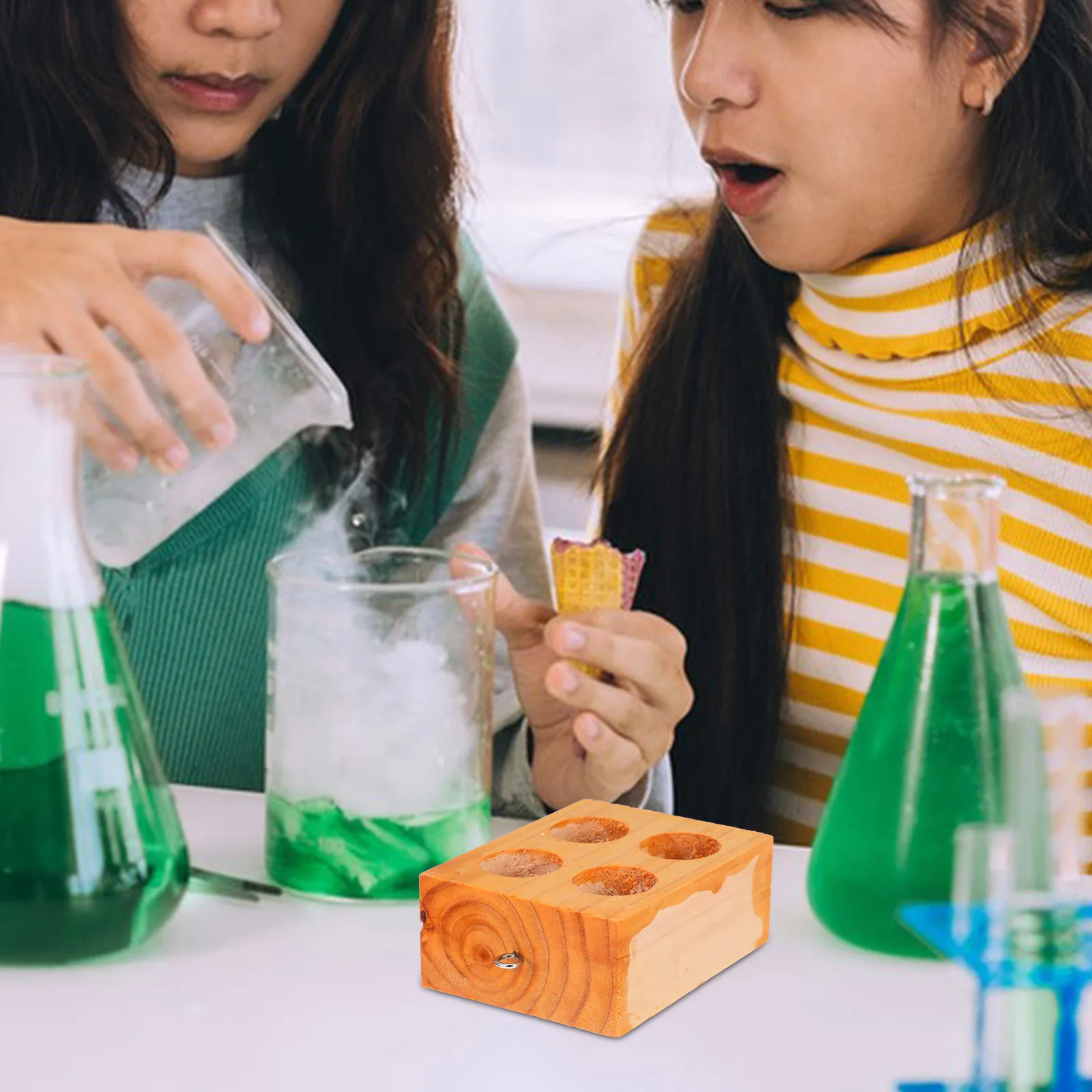 Деревянный фрикционный инструмент для научных экспериментов - Фотография_6