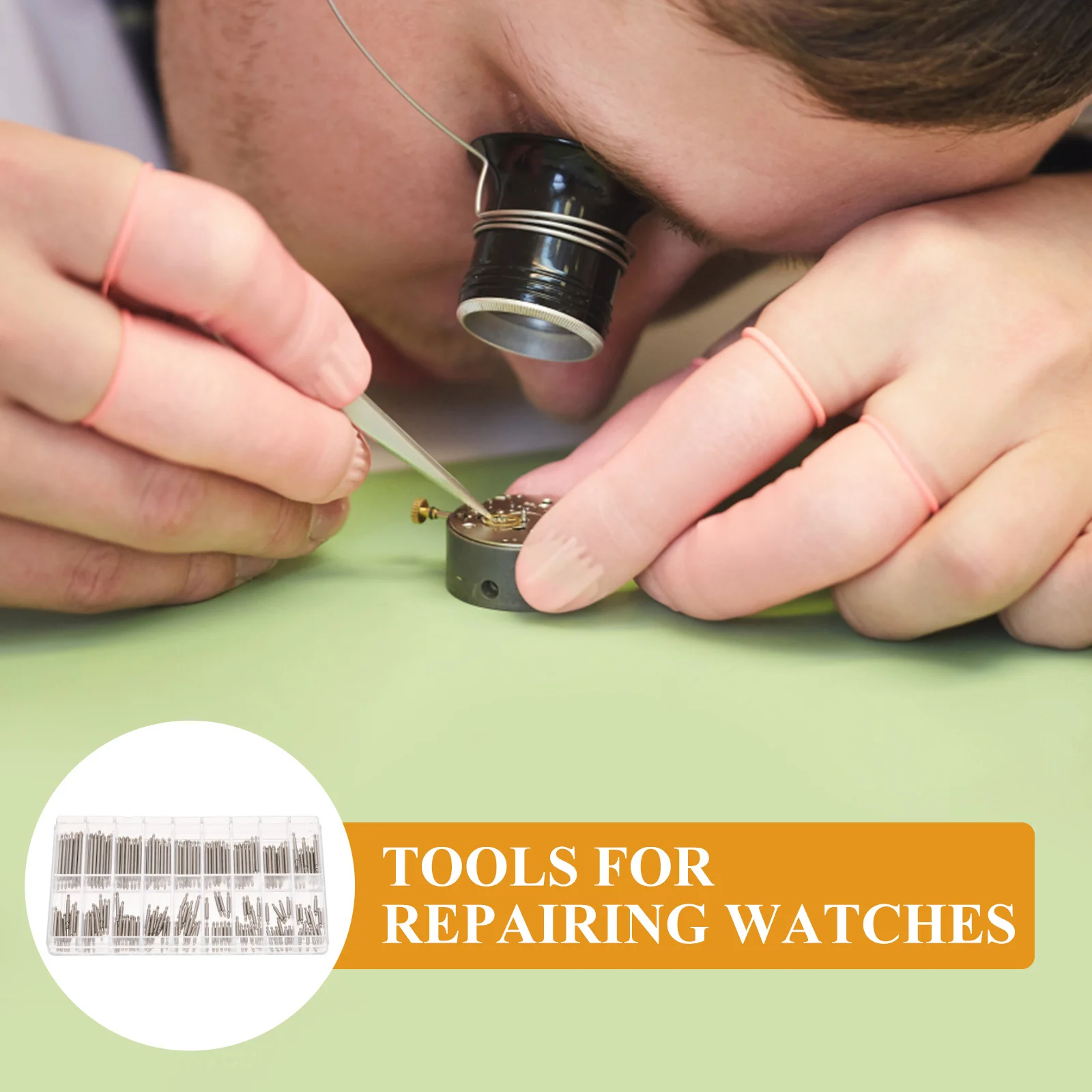Набор для ремонта пружинных штифтов для ремешка для часов - Фотография_2