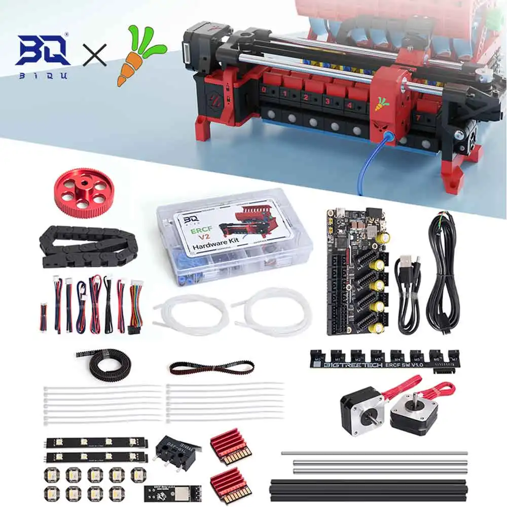 Многоцветные 8-цветные комплекты bigtreetech ercf v2