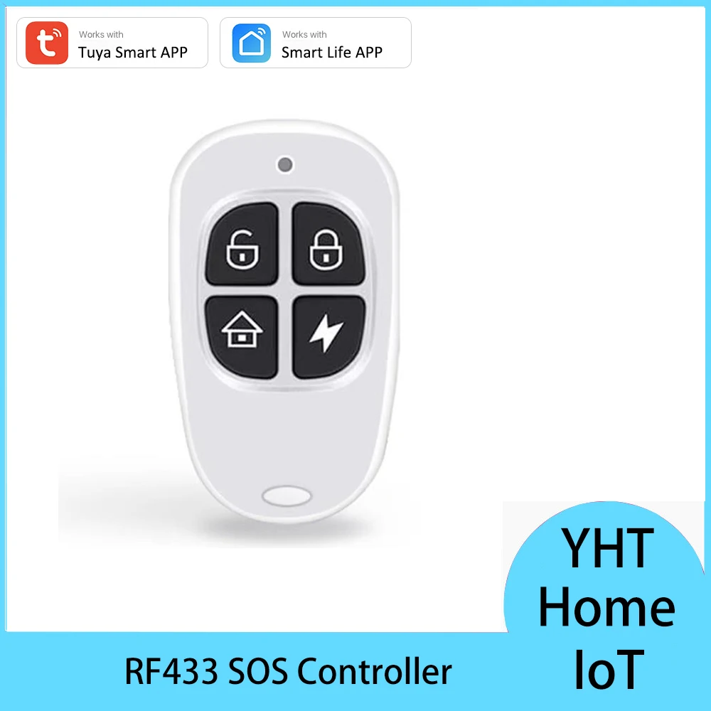Tuya smart wireless sos пульт дистанционного