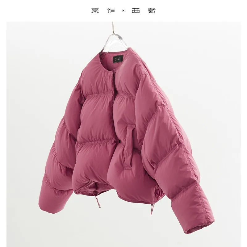 Полный атмосферы! новый осенне-зимний короткий пуховик