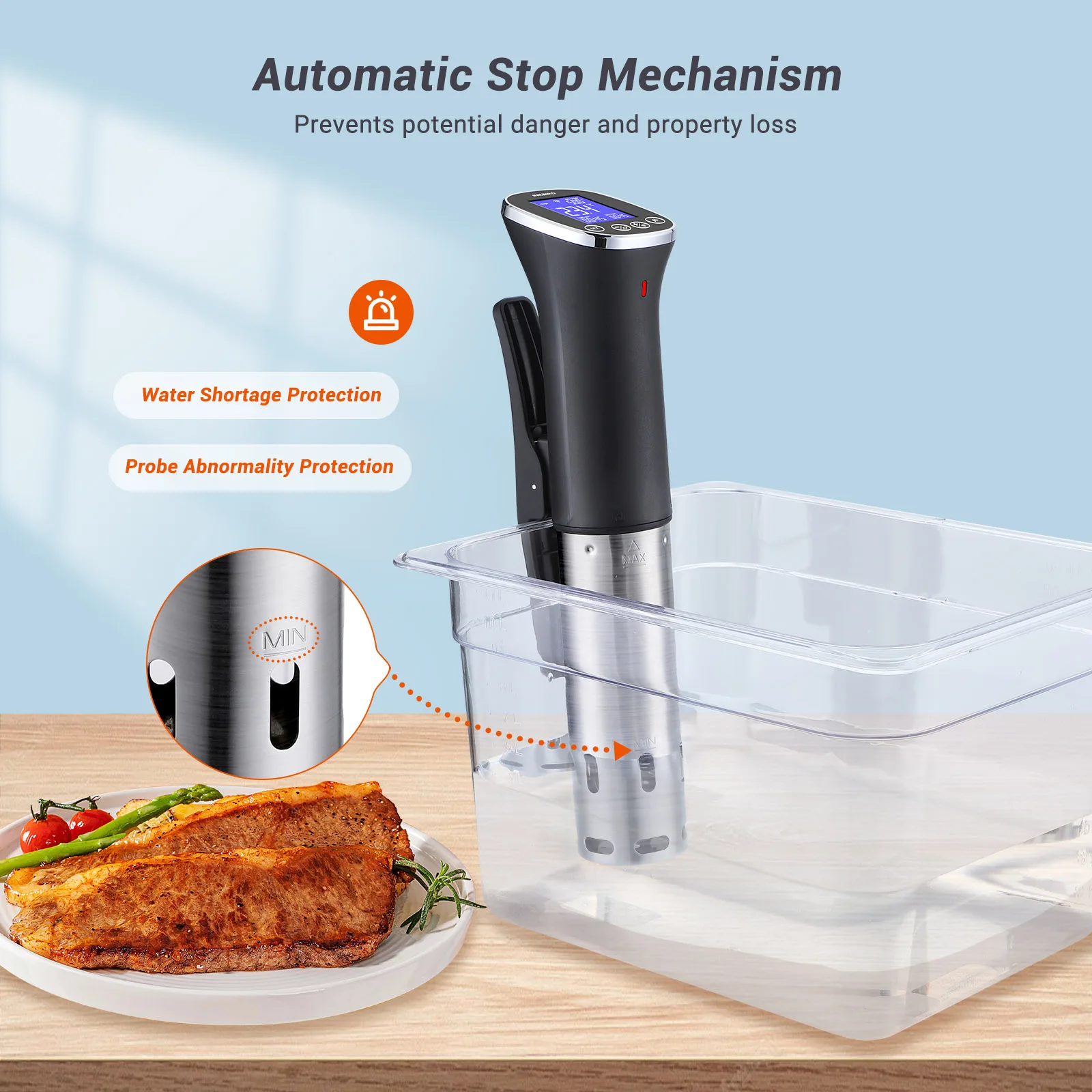 Inkbird isv-300w wifi sous vide - Фотография_4