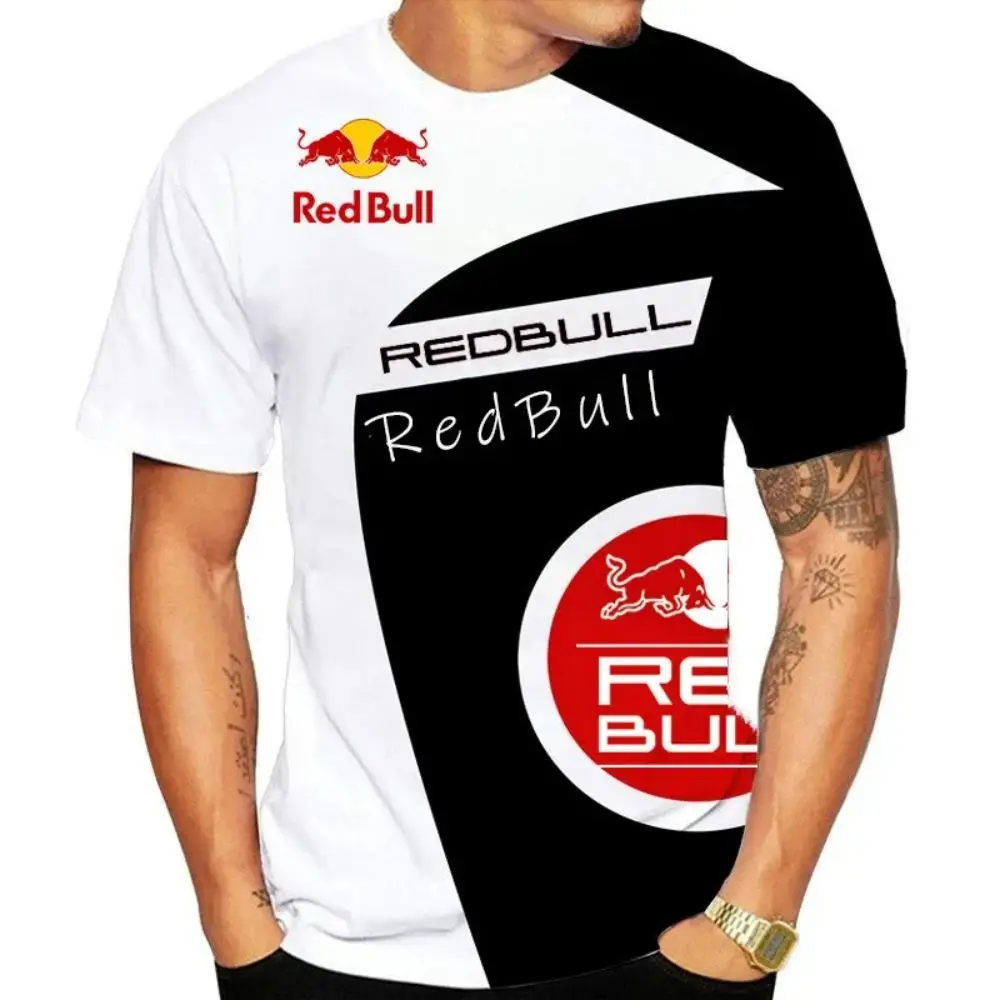 Мужская быстросохнущая футболка red bull racing - Фотография_2