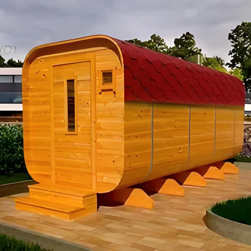 Оптовая и индивидуальная 4-местная уличная традиционная сауна