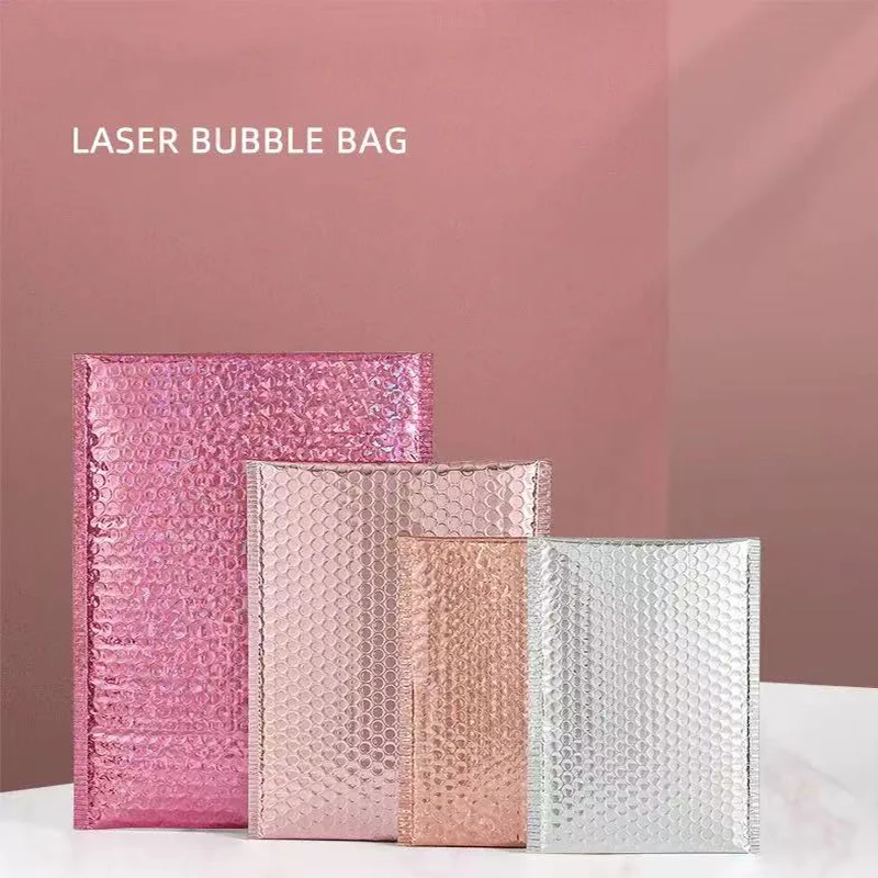 Голографические почтовые конверты с пузырьками