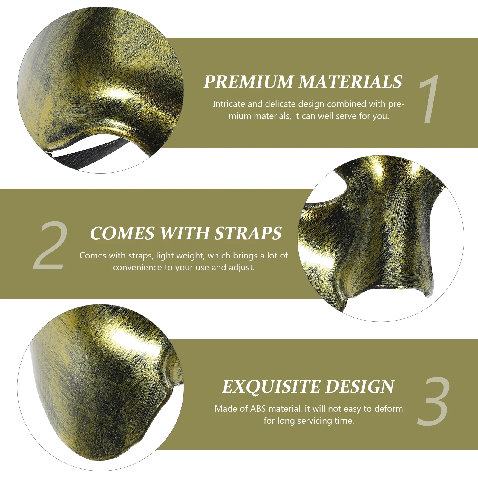 Полумаска для лица из абс-пластика - Фотография_2