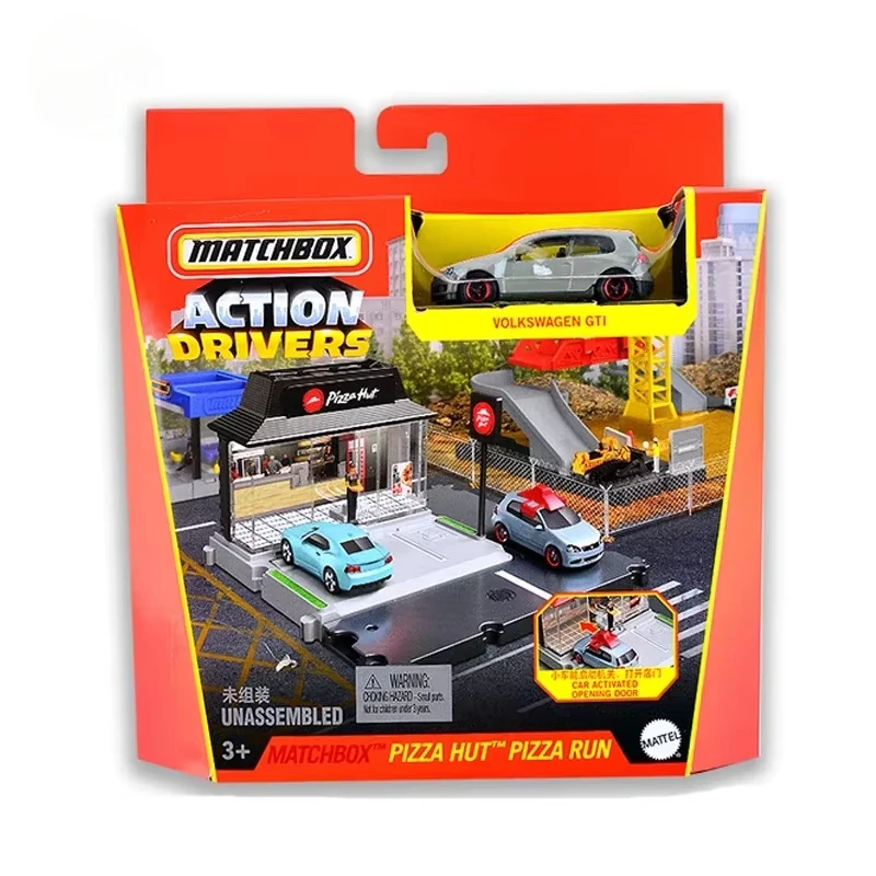 Оригинальный экшн-трансформер mattel matchbox