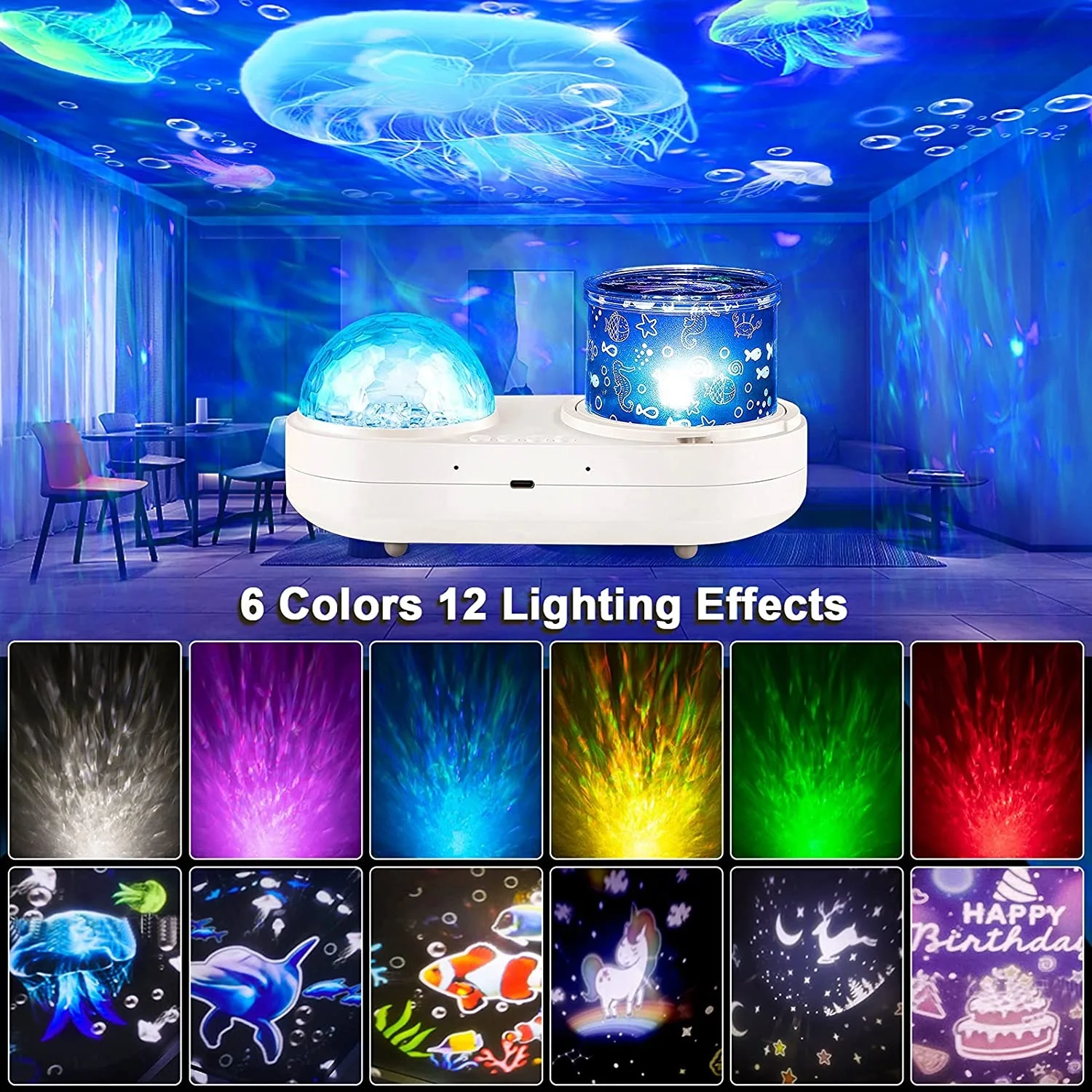 Проектор ocean light для спальни - Фотография_3